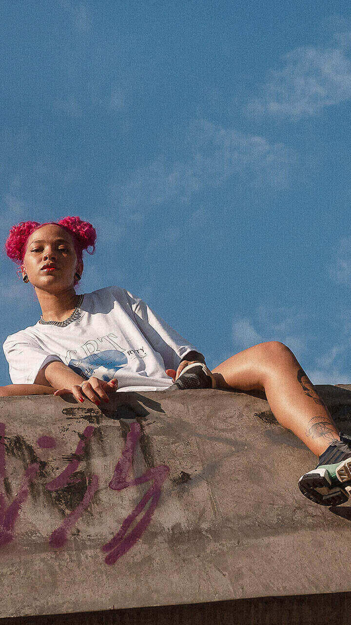 BLUE SKY OVERSIZED FEMININO