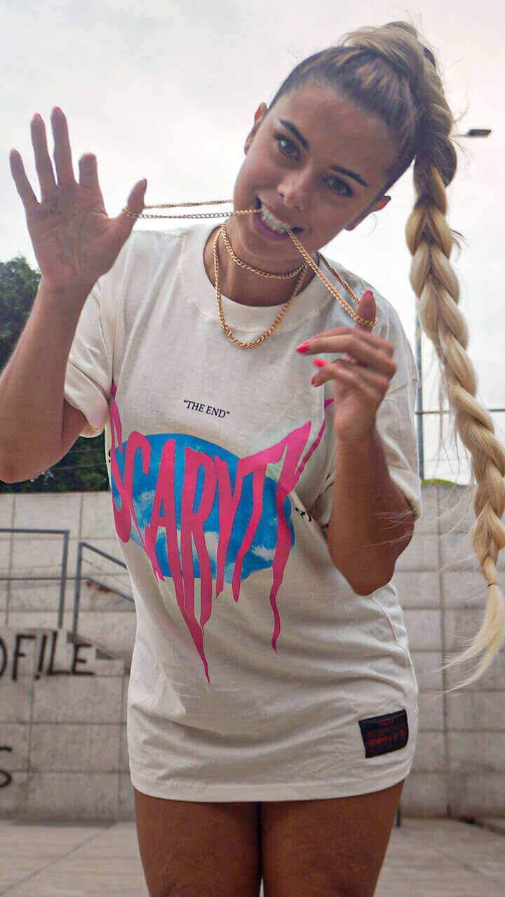 CAMISETA OFF WHITE FEMININO