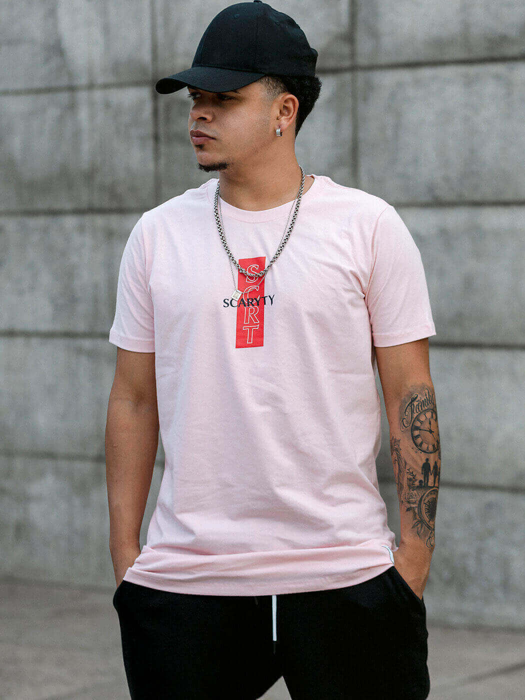 SCRT PINK BOX LOGO_MASCULINO_FRENTE-